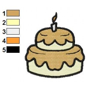 Free Cake 03 Embroidery Designs